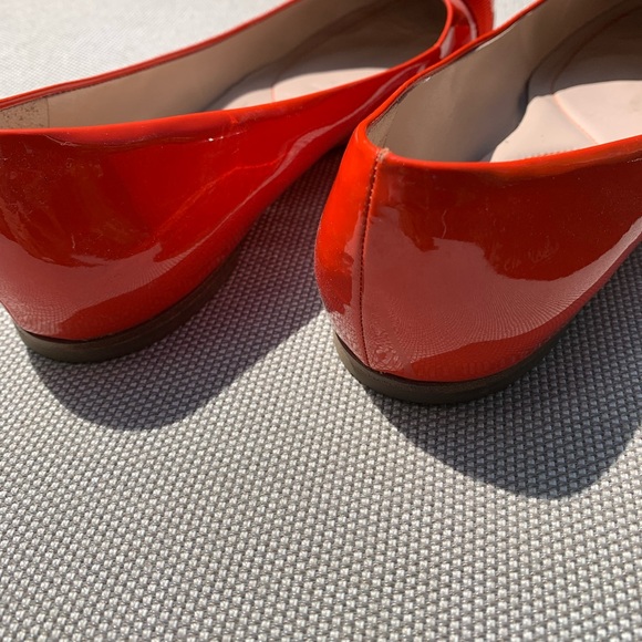 Ferragamo ballet flats in orange - Picture 6 of 7
